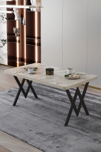 Mutfak Yemek Masası W Metal Ayak 70x110 Mutfak Masası Yemek Masası Çalışma Masası